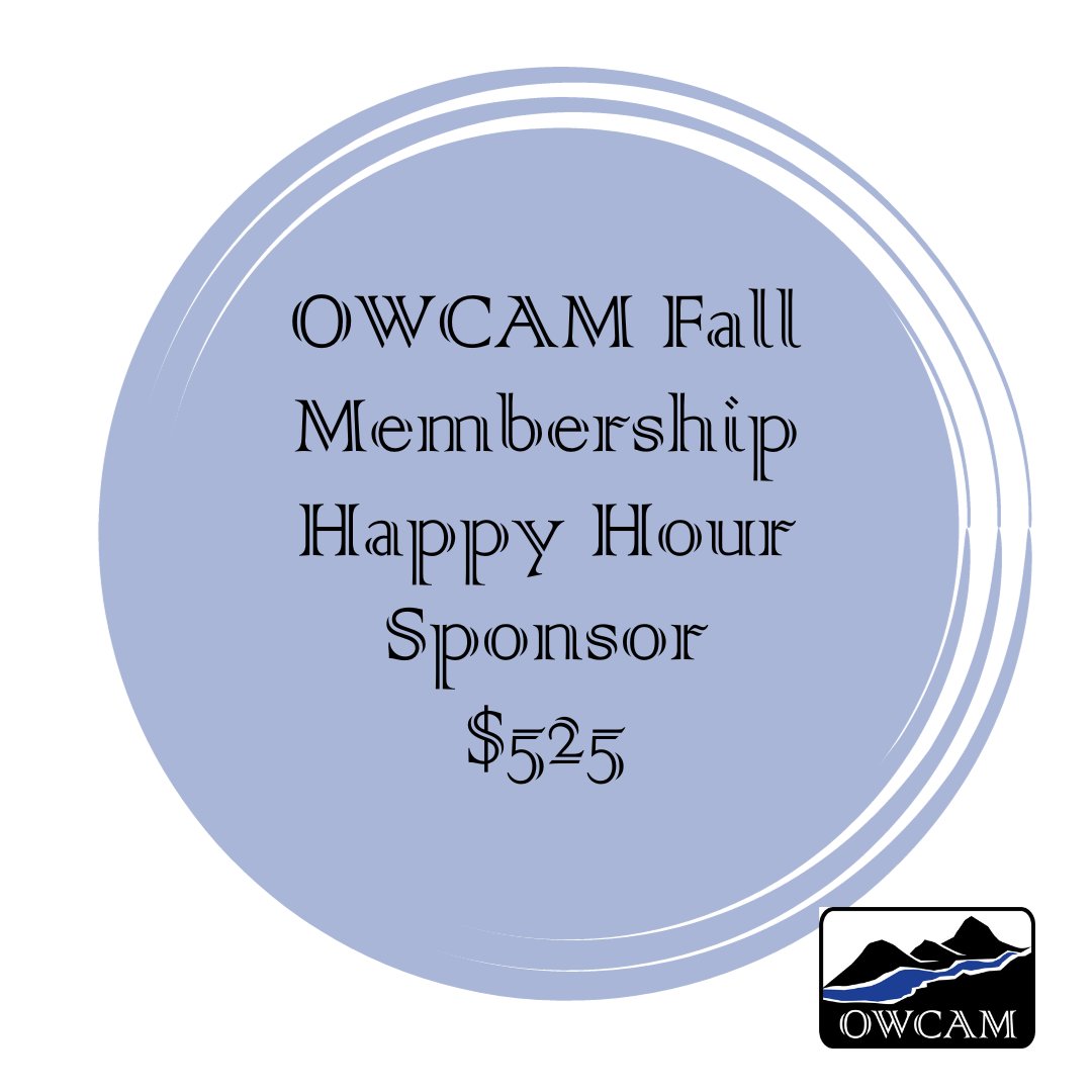 NEW EVENT! Membership Happy Hour Fall 2024 Portland OWCAM