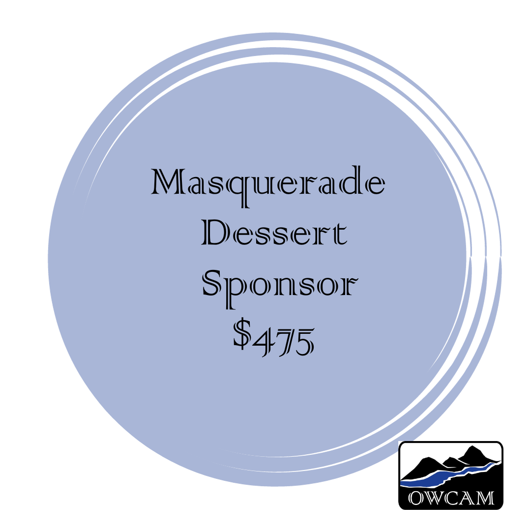 Masquerade & Awards Dessert Sponsorship 2024