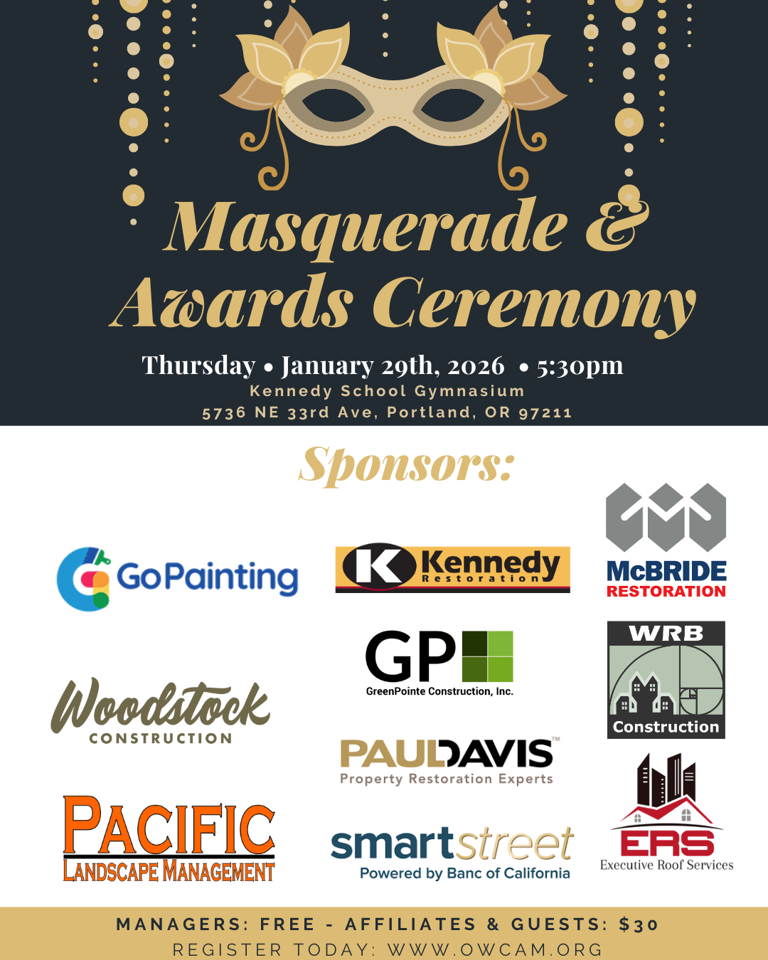 Masquerade & Awards Ceremony